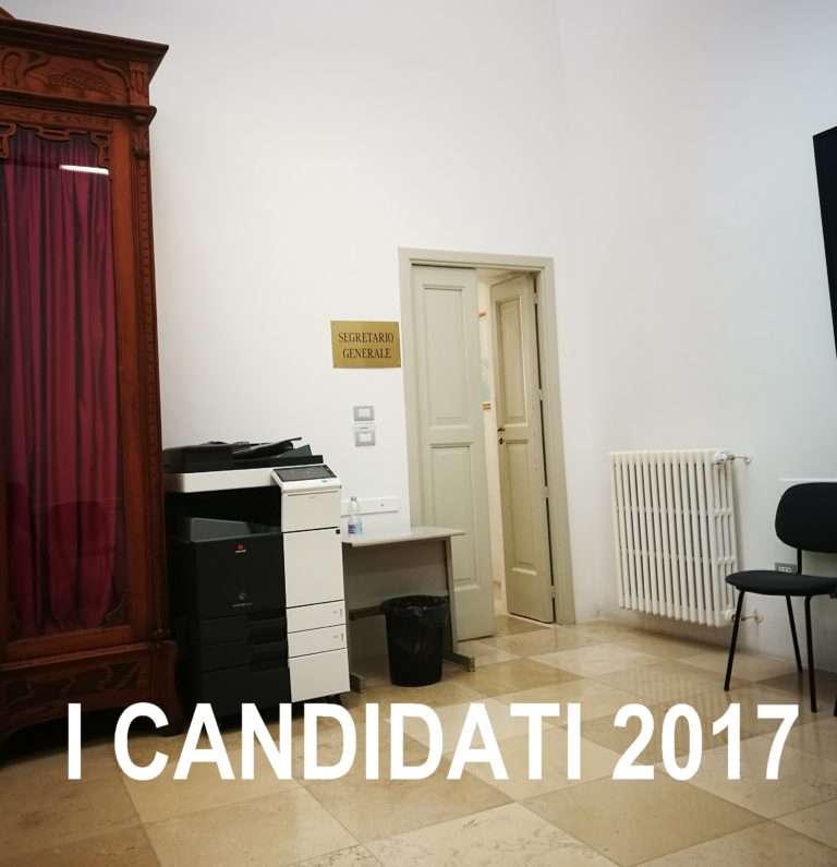 Tutti i candidati al Comune