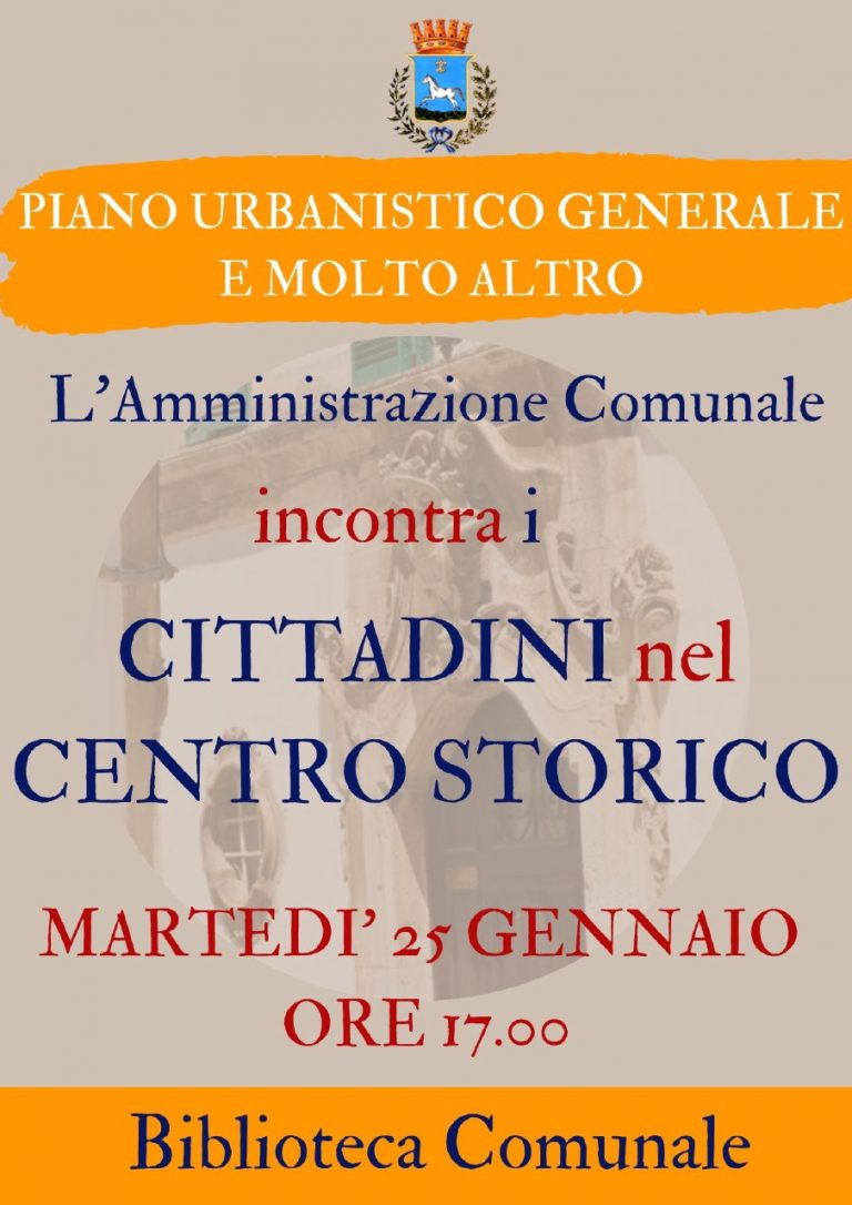 incontro centro storico