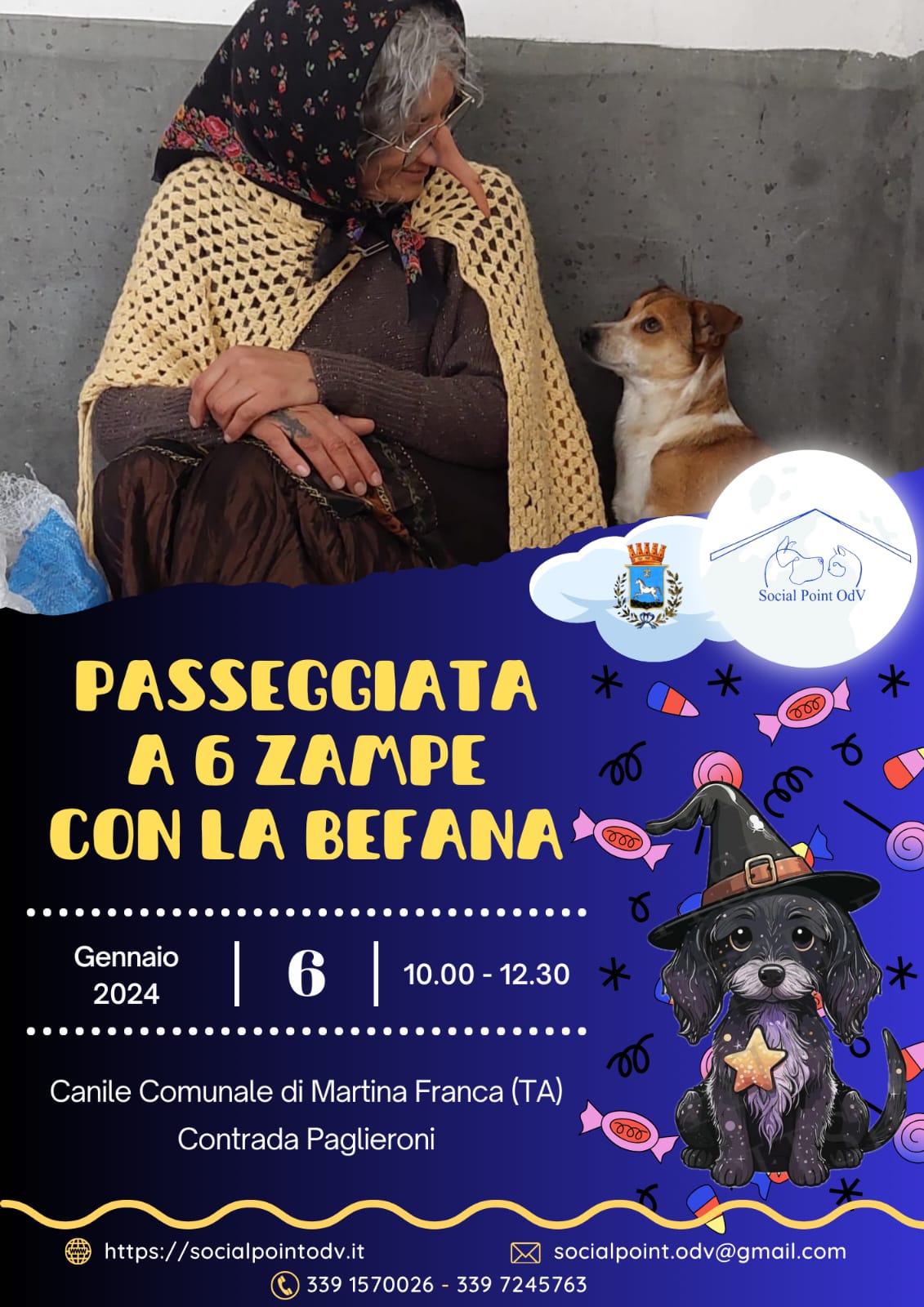 Passeggiata con la Befana al Canile