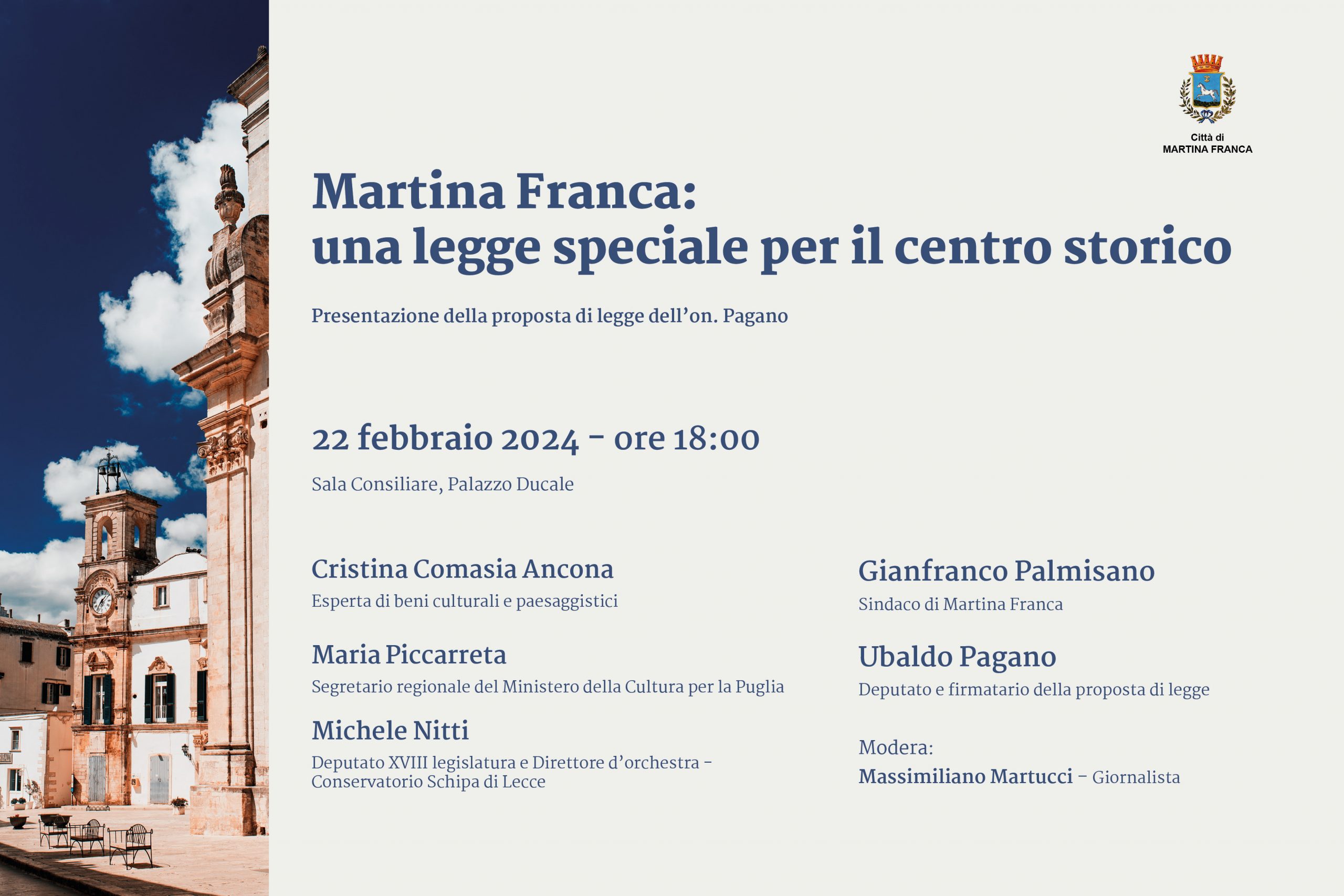 Legge speciale per Martina Franca