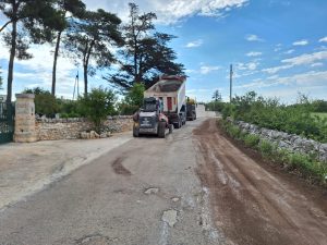 Strade rurali Martina Franca: via ai lavori per sicurezza e viabilità