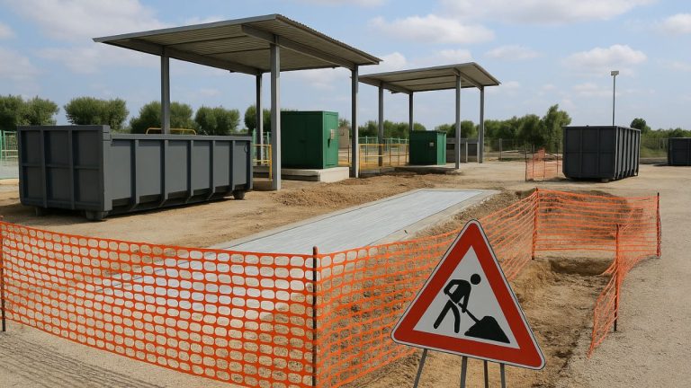 interventi di adeguamento CCR nella zona industriale di contrada Cicerone