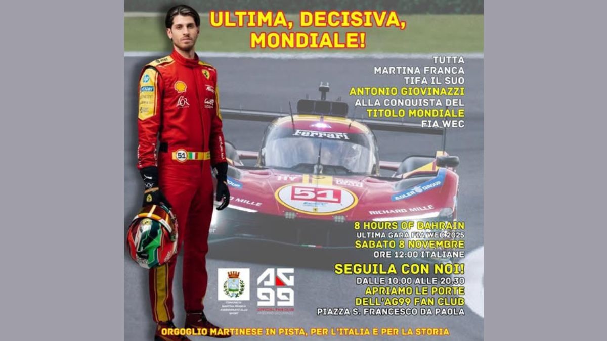 Antonio Giovinazzi protagonista nell’ultima gara del Mondiale Endurance FIA WEC