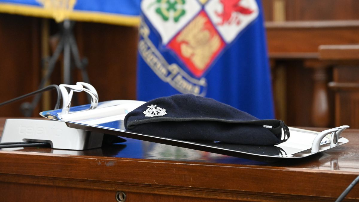 La cerimonia dei Baschi Blu dei Fucilieri dell’Aria al Palazzo Ducale di Martina Franca