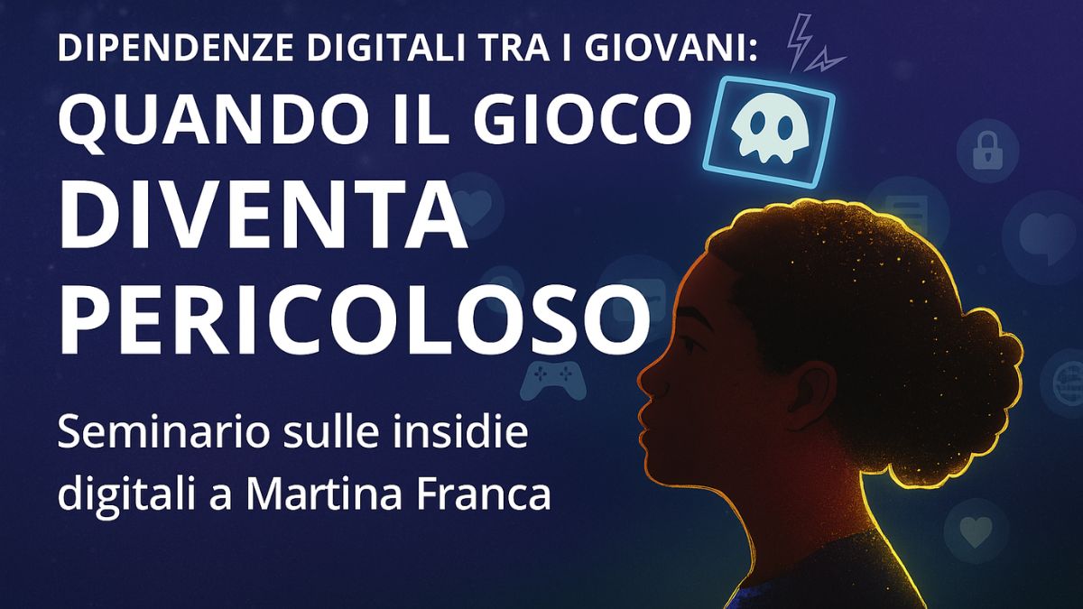 Martina Franca contro le dipendenze digitali: il seminario che educa al digitale