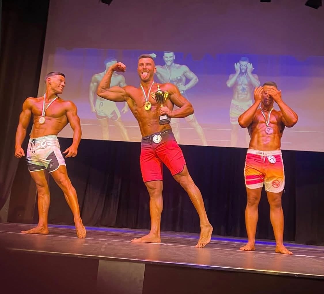 Michele Conserva di Martina Franca vincitore categoria Cat Man Physique a Taranto