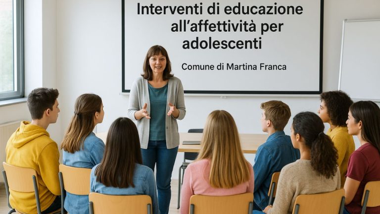 interventi di educazione all’affettività per adolescenti nel Comune di Martina Franca