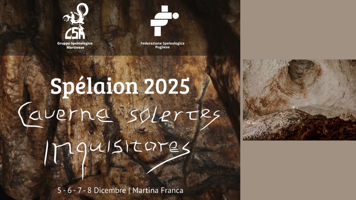 esplorazione del mondo sotterraneo durante Spélaion 2025