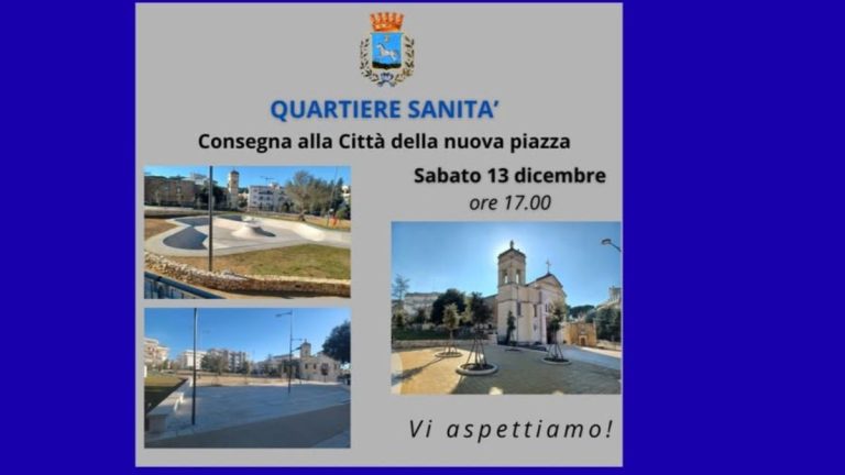 Nuova piazza Quartiere Sanità inaugurata e restituita alla comunità