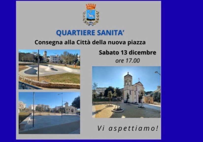 Nuova piazza Quartiere Sanità inaugurata e restituita alla comunità