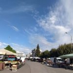 Bancarelle della Fiera della Candelora a Martina Franca nel centro cittadino