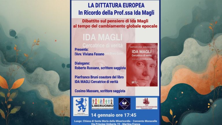 Convegno a Martina Franca nella Chiesa di Santa Maria della Misericordia