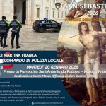 San Sebastiano Polizia Locale Martina Franca, celebrazione del 20 gennaio