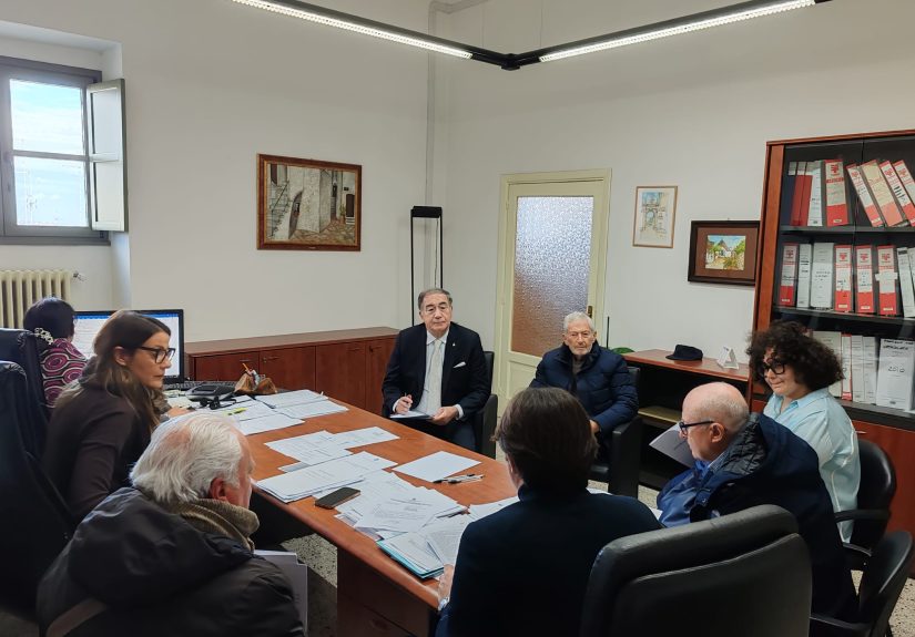 Commissione Comunale DE.CO. durante la prima riunione per il registro dei prodotti tipici