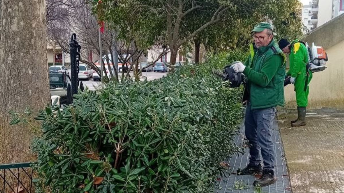 Martina Franca verde pubblico lavori in corso nonostante il maltempo