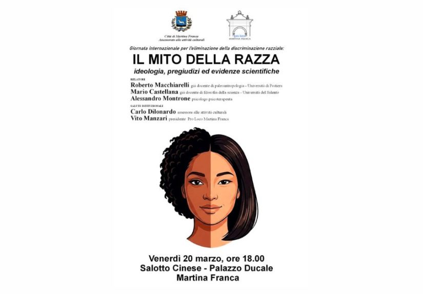 Palazzo Ducale di Martina Franca sede della conferenza Il mito della razza del 20 marzo 2026