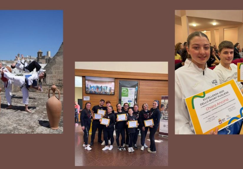 Eccellenze sportive 2025 con atleti e società di Martina Franca premiati a Lecce