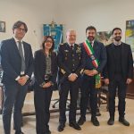 Il 16° Stormo resta a Martina Franca, incontro a Palazzo Ducale tra il sindaco Palmisano e il generale Antonio Conserva