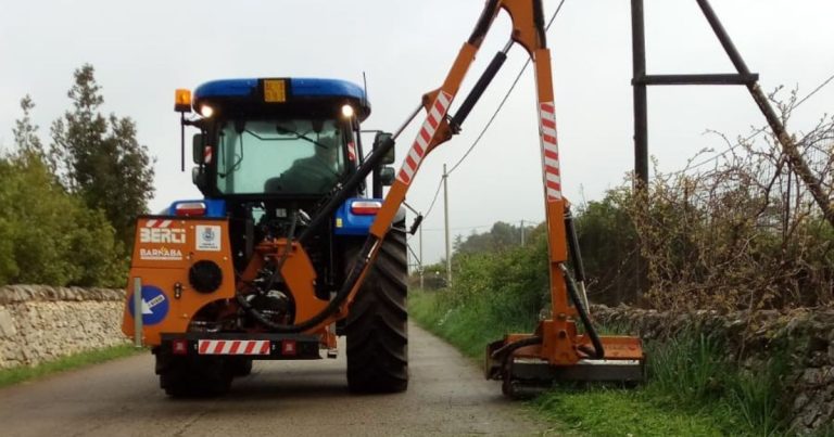 Interventi anti Xylella a Martina Franca nelle aree agricole e lungo le strade extraurbane