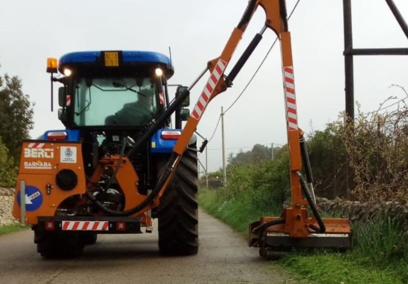Interventi anti Xylella a Martina Franca nelle aree agricole e lungo le strade extraurbane