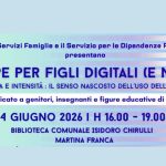 Adolescenti e dipendenze, incontro con esperti a Martina Franca