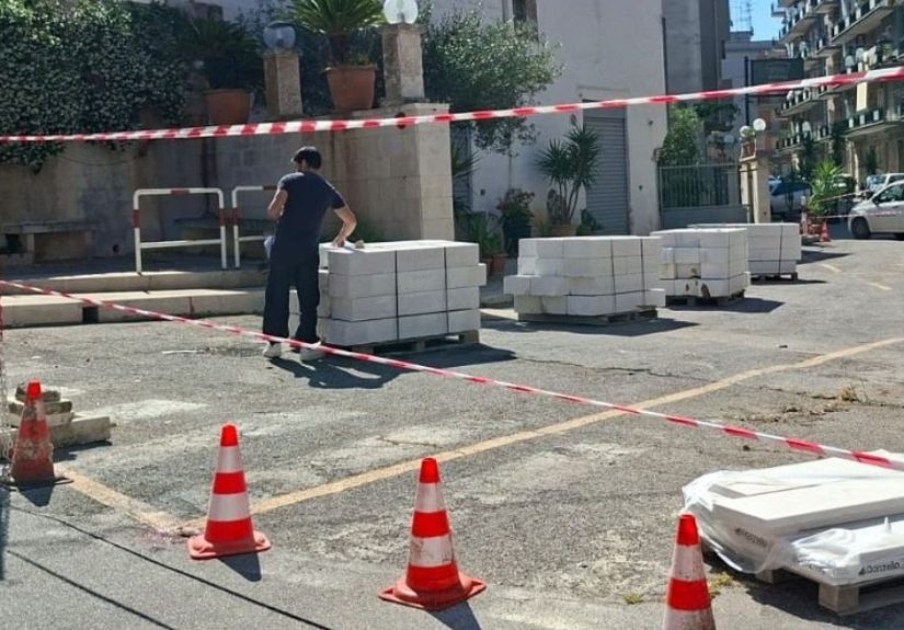 Via Trento e via Votano, lavori di manutenzione stradale a Martina Franca.