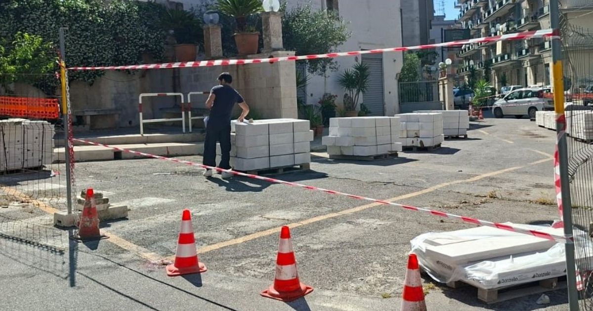 Via Trento e via Votano, lavori di manutenzione stradale a Martina Franca.
