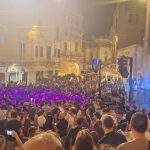 maturandi di Martina Franca durante una serata di festa prima degli esami.