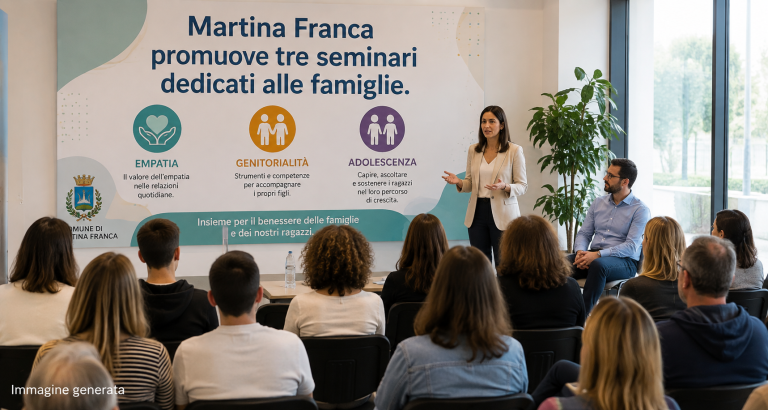 Martina Franca promuove tre seminari dedicati alle famiglie.