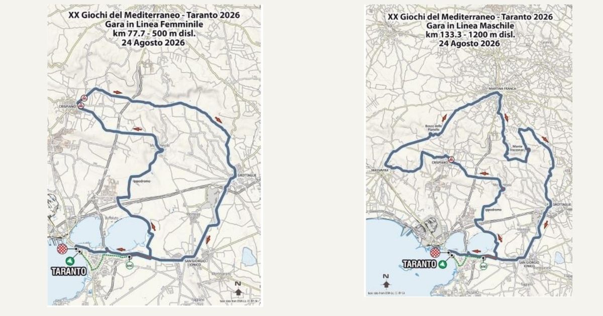 Gara ciclistica Martina Franca