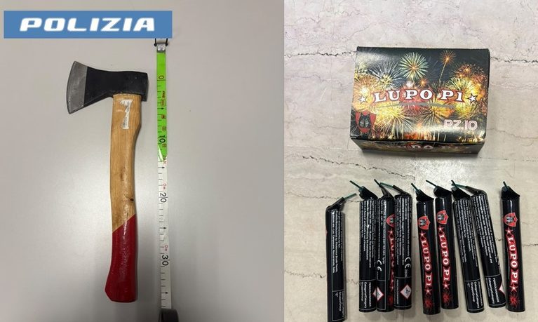 materiale sequestrato