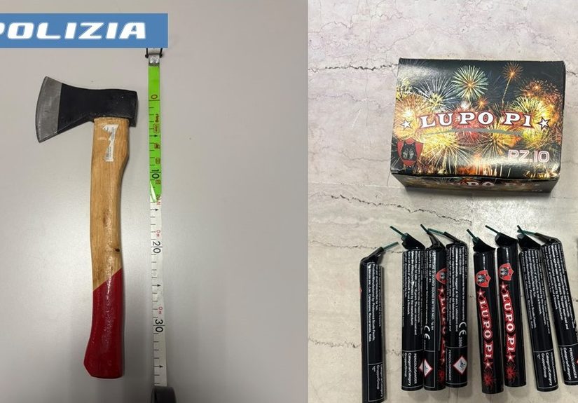 materiale sequestrato