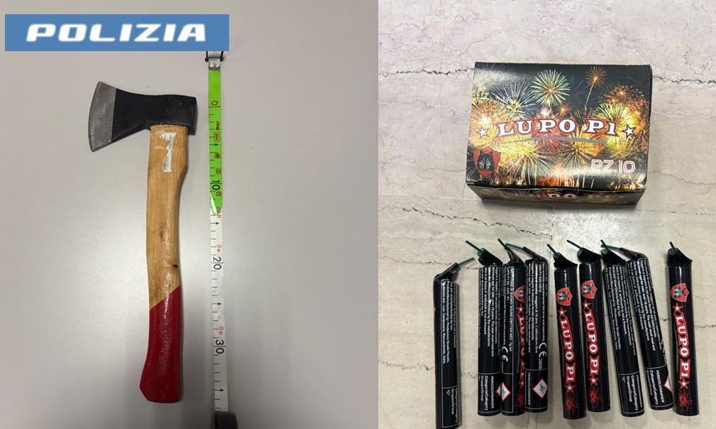 materiale sequestrato